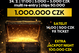 Rebuy Stars Area Bory: Únorovým highlightem je Mystery Bounty o 1.000.000 Kč!