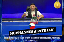 Ani jeden flip o život! Ogi Asatrjan je králem EPSC Mystery!