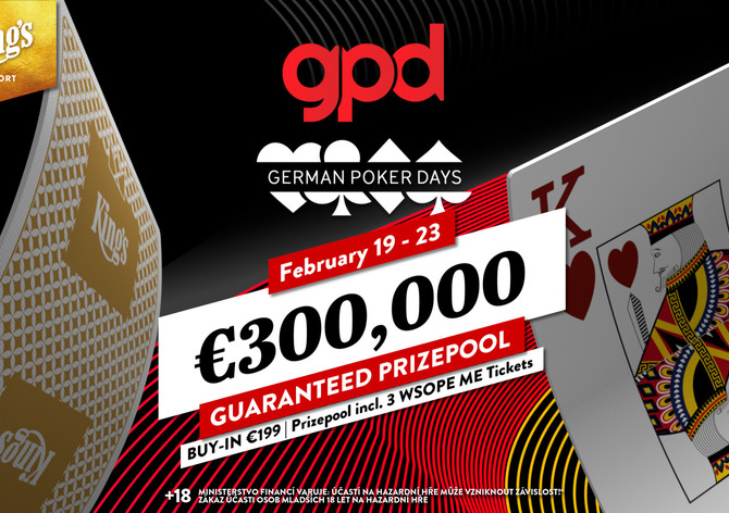 King&#039;s: Ve středu se na Rozvadově rozjede oblíbený festival German Poker Days