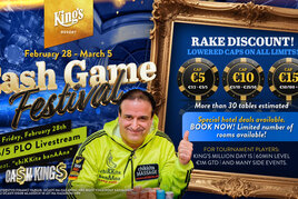 King&#039;s Rozvadov: Cash Game Festival od pátku v King&#039;s Resortu