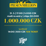 RS Plzeň: V březnu Pilsen Million, Area Cup, Zabijačka i Slot Series o 3M