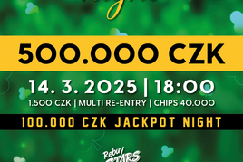 Rebuy Stars Kladno: St. Patrick&#039;s 500K GTD už v pátek na Kladně