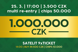 Rebuy Stars Kladno: V úterý v kladenské Oaze 1Day1Million!