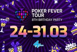 G4G: Pětimilionový narozeninový Poker Fever startuje v Hodolanech už v pondělí!