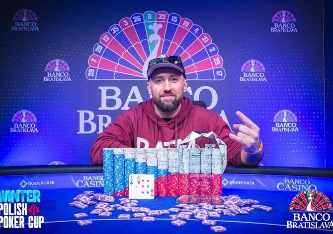 Banco Bratislava: David Dolák opanoval monstrózní Winter Polish Poker Cup a získal €81.802!