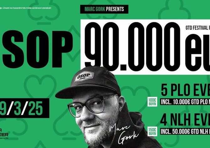 Grand Casino Aš: ÖSOP festival s Main Eventem o €50K od středy v Aši