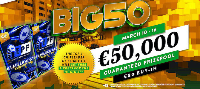 Hilton: Big50 - Celotýdenní bitva o 1.250.000 Kč GTD!
