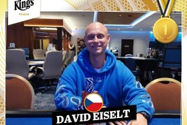 King&#039;s: David Eiselt v pátek ovládl jeden flight King&#039;s Million a celkem postoupilo 20 CZ hráčů