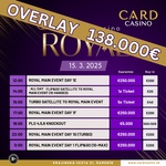 Card Casino Šamorín: Santa první v Highrolleru, Mezihorák druhý v PLO a overlay v Royal ME je €138K!