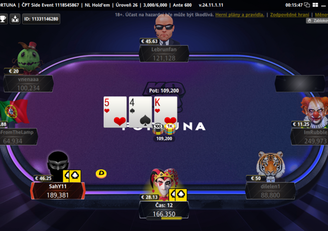 ČPT Online: Sobotní Side Event ovládl SahY11! Main Event 300K GTD dnes od 19h!