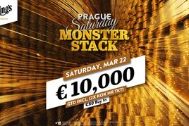 Hilton: Mystery Bounty, flight Polish Poker Masters a Monsterstack tento týden v King&#039;s Prague