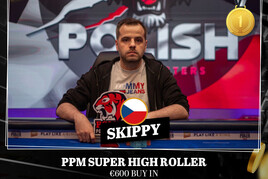 King&#039;s PPM: Skippy vítězí v PPM Super Highrolleru a devět CZ postupů v Main Eventu