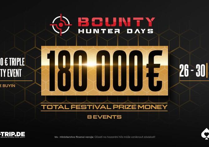 Grand Casino Aš: Od středy začíná v Aši lovecká sezóna - startují Bounty Hunter Days