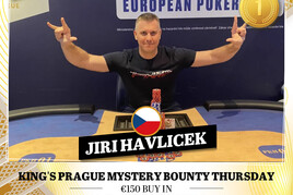 Hilton: Z jednoho blindu až na vrchol, Jiří Havlíček vítězem Thursday Mystery Bounty
