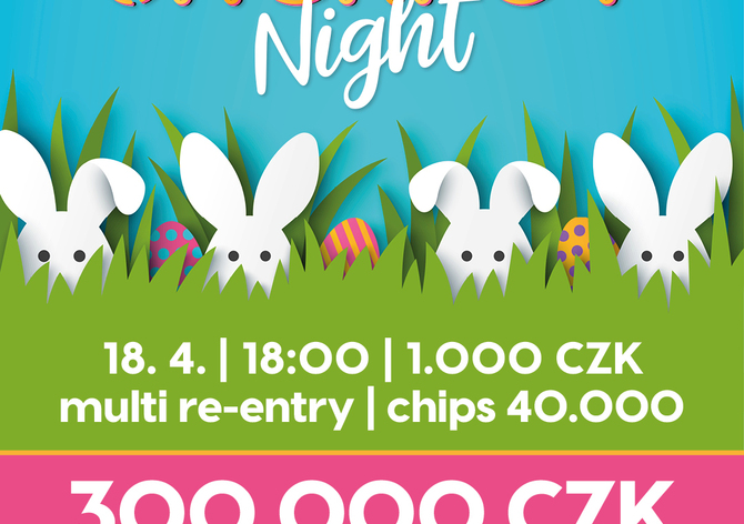 Rebuy Stars Kladno: V pátek na Kladně Velikonoční Speciál se skrytými odměnami