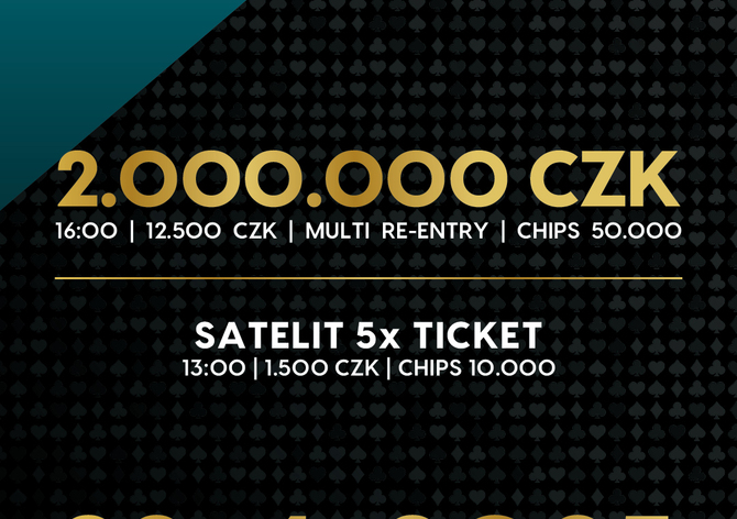 Rebuy Stars Kladno: Hned po Velikonocích v úterý proběhne na Kladně Oaza Gigantic 2M GTD