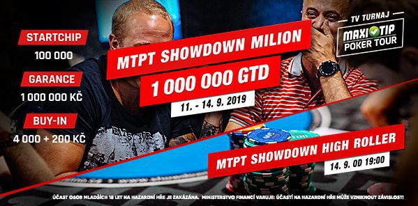 Milionové kulatiny Showdownu!
