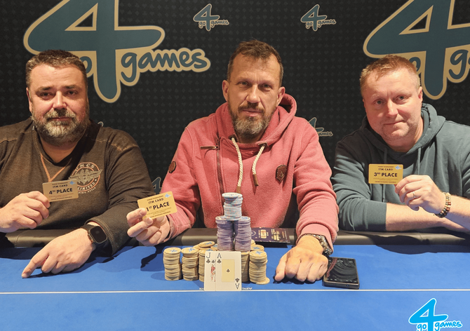 G4G Hodolany/Dražkovice: V Olomouci i v Pardubicích skončily sobotní 200K eventy 4-way dealem