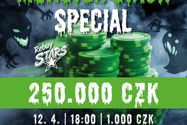 Rebuy Stars Plzeň Area: Dva Monster Stack eventy, tuto sobotu a za 14 dní znovu v sobotu na Borech