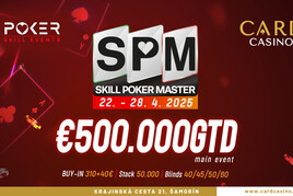 Do Cardu se vrací festival Skill Poker Masters s Main Eventem o €500.000 GTD!