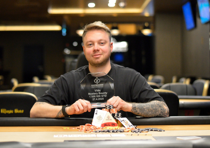 Showdown: Nekonečný heads-up! Mystery Bounty ovládl Kirill Panyuhsin