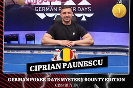 King&#039;s GPD: Ve finále German Poker Days to z CZ hráčů nejdále dotáhl &quot;Abraham&quot; na 12. místo