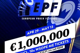 King&#039;s: Na Rozvadově začíná v úterý dvoutýdenní European Poker Festival s Main Eventem €1M GTD!