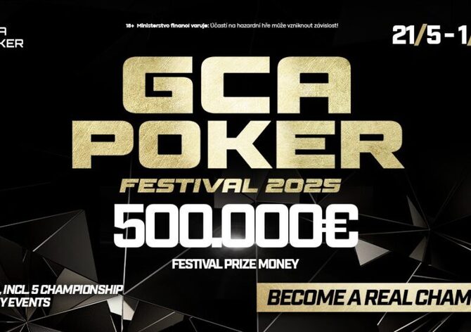 Grand Casino Aš: Na západě Čech ve středu začíná 12denní GCA Poker Festival €500K GTD