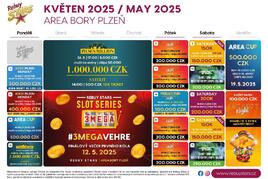 Rebuy Stars Plzeň Area: Květnová nabídka přináší řadu turrnajů s vrcholem v podobě Pilsen Million
