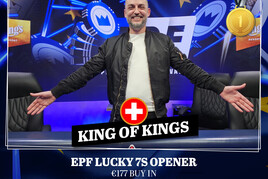 King&#039;s EPF: První titul z Lucky 7s Openeru pro Švýcarsko, David Eiselt patnáctý