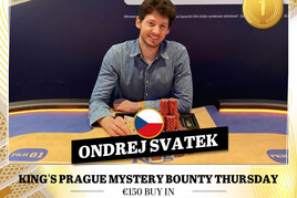 Hilton: Ondřej Svatek opanoval Thursday Mystery Bounty event