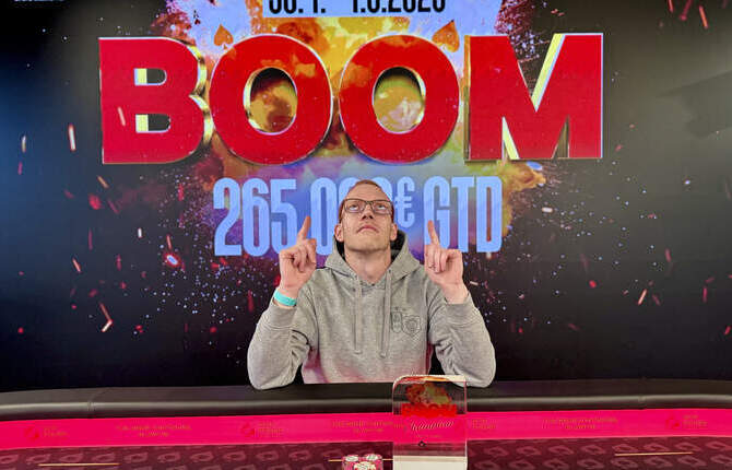 Grand Casino Aš: Ve finále Main Eventu Boom zaznamenal nejlepší CZ umístění Unavenej