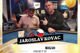 Hilton: Jaroslav Kováč vyhrál po heads-up dealu Big50 event