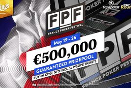 King&#039;s: Němce střídají Francouzi, dnes startuje France Poker Festival s Main Eventem €500K GTD!
