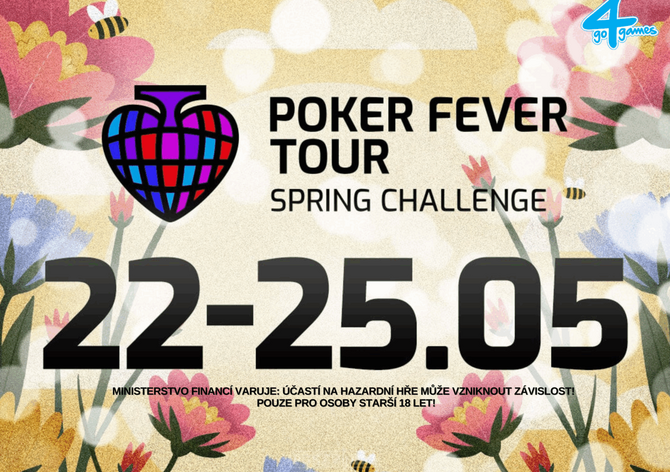 G4G Hodolany: Ve čtvrtek v Olomouci začíná Poker Fever Tour - Spring Challenge s garancí skoro 2M!
