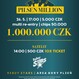 Rebuy Stars Plzeň Area: V pondělí se bude na Borech hrát Pilsen Million!