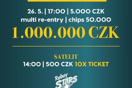 Rebuy Stars Plzeň Area: V pondělí se bude na Borech hrát Pilsen Million!