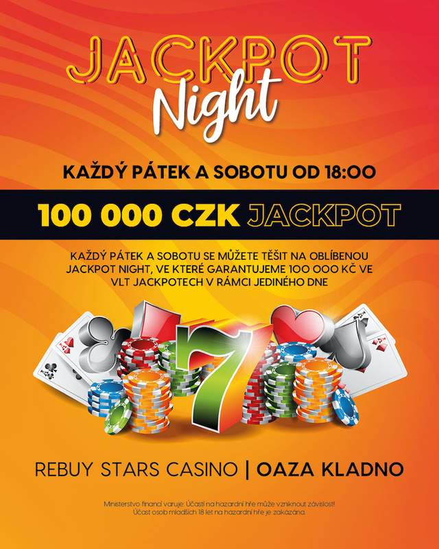 jackpot night kladno
