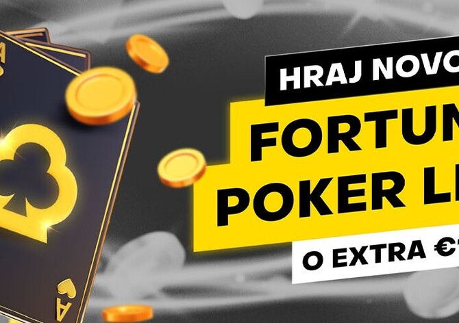 Fortuna Poker Liga: Hraj o trofej a €1.000 navíc!
