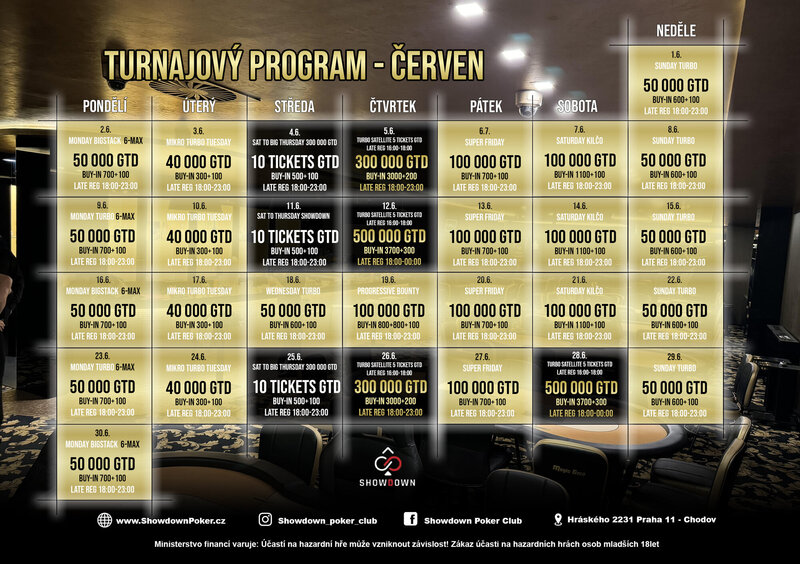 Program Červen Showdown
