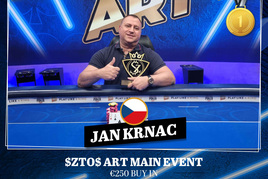 $ZTO$ ART €500K GTD: Jan Krnáč je vítězem půlmilionového Main Eventu!