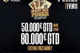 Grand Casino Aš: Angry Dice Poker Festival €80K GTD