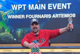 Card Casino Šamorín: Trofej z WPT Slovakia získal Řek Fournaris