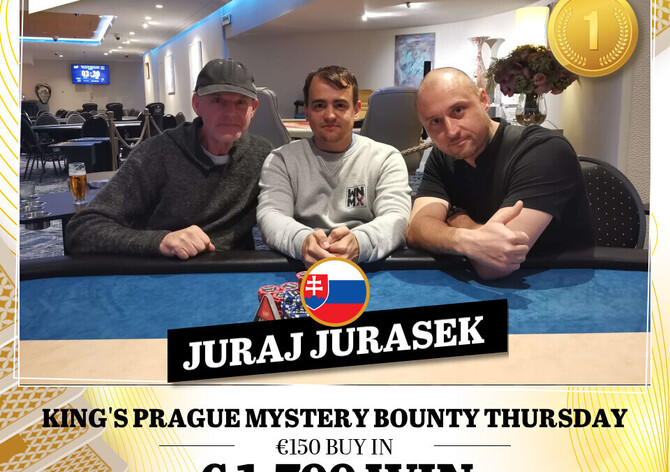 Hilton: Mystery Bounty se slovenským vítězem a pouze jeden CZ hráč v ITM