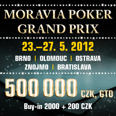 MORAVIA POKER GP II - 500.000 Kč GTD
