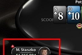 SCOOP: Martin Staszko končí na třetím místě za $126.160
