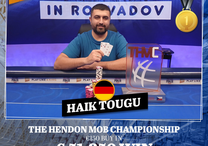 King&#039;s: Nejlépe se z českých hráčů v The Hendon Mob Championshipu umístila Ren na 11. pozici