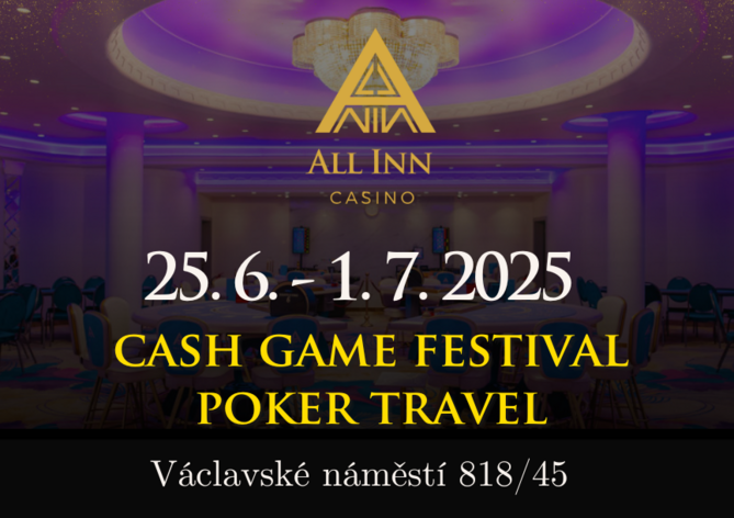 Poker Travel míří do luxusního ALL INN CASINA na Václavském náměstí