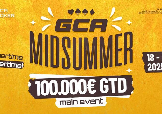 Grand Casino Aš: Od středy v Aši začíná zbrusu nový festival GCA Midsummer s Main Eventem €100K GTD