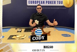 Hilton: Adam Černý runner-upem Big50 eventu, titul pro Řecko